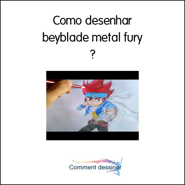 Como desenhar beyblade metal fury